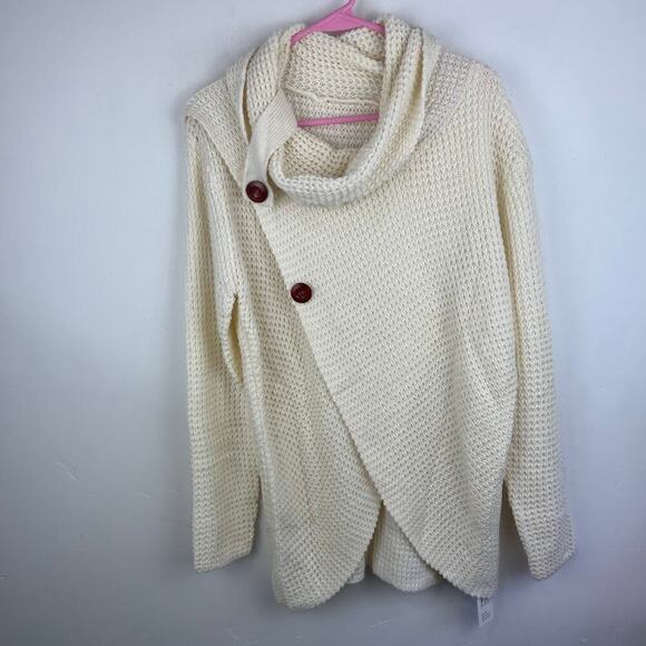 NWT Cupshe More than words turtleneck longline sweater size Medium - Picture 2 of 9